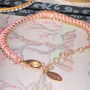 6 gold tone, bracelets, in total